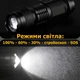 USB LED Фонарик Ручний - В Руку НАБІР 2шт Туристичний Похідний Світлодіодний Портативний Кемпинговий ,1800 Lm 3800 mAh + 200 Lm 1200 mAh Аккумуляторний на Батарейках - зображення 2