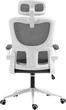Офисное эргономичное кресло GT Racer X-5728 White/Gray - изображение 7