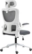 Офисное эргономичное кресло GT Racer X-5728 White/Gray - изображение 8