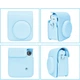 Чохол для фотоапарата Fujifilm Instax Mini 12 Pastel Blue / Блакитний / підходить до камери Mini 9/11/12 - изображение 4