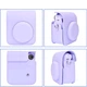 Чохол для фотоапарата Fujifilm Instax Mini 12 Lilac Purple / Фіолетовий / підходить до камери Mini 9/11/12 - изображение 3