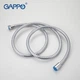 Полимерный шланг для душа GAPPO G42, 1500 мм, серый/хром - изображение 3