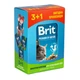 Набір павуків "3+1" для стерилізованих кішок Brit Premium Cat з куркою, 4х100 г 30356 - зображення 1