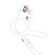 Навушники HOCO M107 Discoverer universal earphones with mic 1.2М 3.5 mm Дротові вкладиші з мікрофоном з кнопоками для регуляції гучності Білий - изображение 1