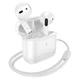 Бездротові блютуз навушники HOCO EW53 TWS Lucky true wireless BT5.3, 30/250mAh, 4h headset Білий - зображення 1