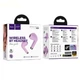 Бездротові блютуз навушники HOCO EQ1 Music guide true wireless BT5.3 headset TWS Фіолетовий - изображение 2