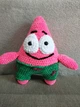Патрик "Губка Боб Квадратные Штаны вязаная игрушка ручная робота hand made - изображение 1