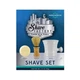 Набор для бритья с белой чашей The Shave Factory Shave Set White Mug - изображение 1