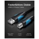 Кабель для принтера Vention USB A Male - B Male Print 3 м (VAS-A16-B300) - зображення 2