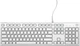 Мультимедійна клавіатура дротова Dell 580-ADGM Біла (KB216-WH-ENG-INT) - зображення 1