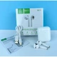Бездротові навушники з мікрофоном в кейсі DENMEN DL11 Bluetooth V5.0 White - зображення 3