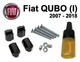 Ремкомплект обмежувача дверей Fiat Qubo (I) 2007-2018 фіксатори, вкладки, втулки - зображення 1