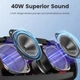 Портативная беспроводная Bluetooth колонка Sounarc R1 IPX6 |BT5.3, AUX/TF, 40W, TWS, 16h Max, 4000mAh| Красная - изображение 2