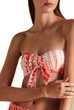 0B04012 Touche Flower Power Бандо Листья Touche 42B Красный (92844) - изображение 2