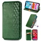Шкіряний чохол-книжка GETMAN Cubic (PU) для Samsung Galaxy A06 Зелений - зображення 2