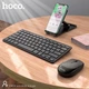 Мышь HOCO DI04 plus 2-in-1 2 стандартная BT wireless mouse черная беспроводная - изображение 7