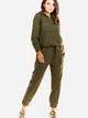 Bluza damska nierozpinana streetwear krótka Infinite You M228 M Khaki (5902360546400) - obraz 4