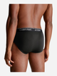 Набір трусів сліпи Calvin Klein Underwear 000NB2568AUB1 L 3 шт Чорний (8720107896031) - зображення 4