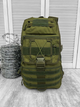 Тактичний штурмовий рюкзак Urban Line Force Pack Olive 40 л - изображение 4