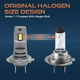Світлодіодна лампа Led H7 6000K 35W 12V Boorin (2шт) - зображення 3