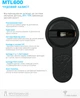 Цилиндр Mul-T-Lock DIN_KT XP MTL600 100 мм (50 x 50Т) ключ/тумблер 3 ключа box Черный (MTL7000028077) - изображение 5