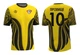 Волейбольная футболка мужская RIGO GRIF Black-Yellow M - изображение 2