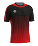 Волейбольная футболка мужская RIGO MAGIC Black-Red 2XL - изображение 1