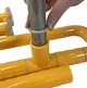Поручень посилений SanStore з поворотною ніжкою жовтий HS-002A - зображення 8