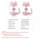 Зволожувач повітря ультразвуковий - нічник cat rose 350ml - изображение 5