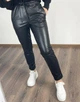 Fashions • Штаны из экокожи на меху Rachel Fashions 50 черный (1615-фг) - изображение 1