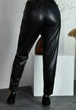 Fashions • Штаны из экокожи на меху Rachel Fashions 50 черный (1615-фг) - изображение 2