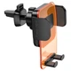 Автотримач для телефону HOCO CA117 Exquisite press type Air outlet car holder Space на дефлектор (затискач) Помаранчевий - зображення 3