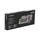 Клавіатура дротова Fantech ATOM MK876 Red "тиха" Switch USB Ігрова геймерська механічна для ПК з RGB підсвічуванням 1.5М Чорний - зображення 2