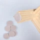 Войлочные наклейки подкладки для защиты пола и мебели от царапин Круг D=28мм (6 в 1) (88111) - изображение 4