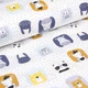 Набор пеленок Cosas COLOR ANIMALS Бязь 80x100 см 2 шт (4822052227381) - изображение 6