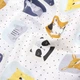 Набор пеленок Cosas COLOR ANIMALS Бязь 80x100 см 2 шт (4822052227381) - изображение 8