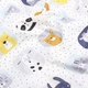 Набор пеленок Cosas COLOR ANIMALS Бязь 80x100 см 2 шт (4822052227381) - изображение 9
