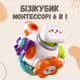 Бизикуб развивающая игрушка мелкую моторику рук, интерактивная сенсорная игрушка дорожная головоломка18 М+ пластик - изображение 4