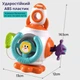 Бизикуб развивающая игрушка мелкую моторику рук, интерактивная сенсорная игрушка дорожная головоломка18 М+ пластик - изображение 7
