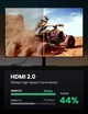 Кабель HDMI Ugreen HDMI to HDMI 2.0 4K UHD високошвидкісний кабель 5 м Black (YM1599) - зображення 5