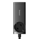 Сетевое зарядное устройство Baseus GaN3 Pro Desktop Fast Charger AC+2U+2C 100W + кабель Black (YM1845) - изображение 4