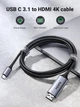 Кабель переходник Ugreen USB Type-C to HDMI 4K 60HZ 1.5 м (YM1063) - зображення 7