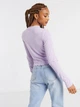 Лонгслив Monki 250837 XS (102065XS) Розовый - изображение 2