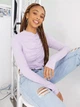 Лонгслив Monki 250837 XS (102065XS) Розовый - изображение 3