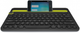 Клавіатура бездротова Logitech Multi-Device Keyboard K480 Bluetooth DEU Black (920-006350) - зображення 3