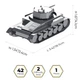 Конструктор Metal Time коллекционная модель Pz.Kpfw. II (MT060) - изображение 2
