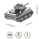 Конструктор Metal Time коллекционная модель M4 Sherman (MT070) - изображение 2