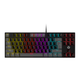 Ігрова клавіатура Fantech ATOM MK876 Red Switch з Led підсвічуванням 16 режимів /довжина кабелю 1.8м Gray/black - зображення 1