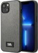 Панель CG Mobile Karl Lagerfeld Saffiano Plaque для Apple iPhone 13 mini Silver (3666339048884) - зображення 2