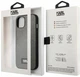 Etui CG Mobile Karl Lagerfeld Saffiano Plaque do Apple iPhone 13 Srebrny (3666339048891) - obraz 3